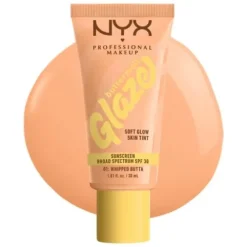 Nyx Pro Makeup Buttermelt Glaze Soft Glow Skin Tint Spf 30 - Whipped