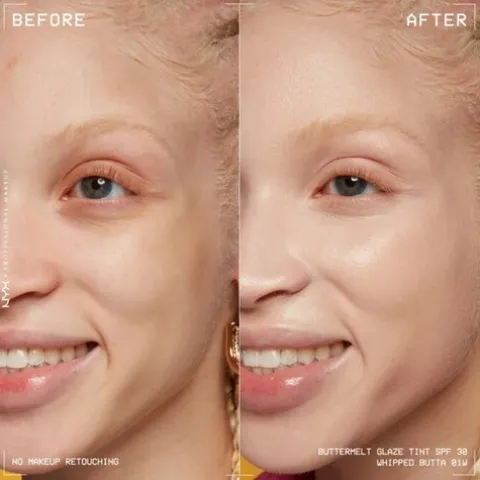 Nyx Pro Makeup Buttermelt Glaze Soft Glow Skin Tint Spf 30 - Whipped