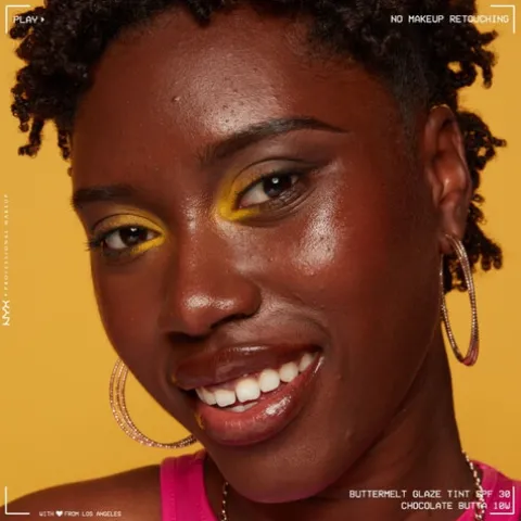 Nyx Pro Makeup Buttermelt Glaze Soft Glow Skin Tint Spf 30 - Chocolate