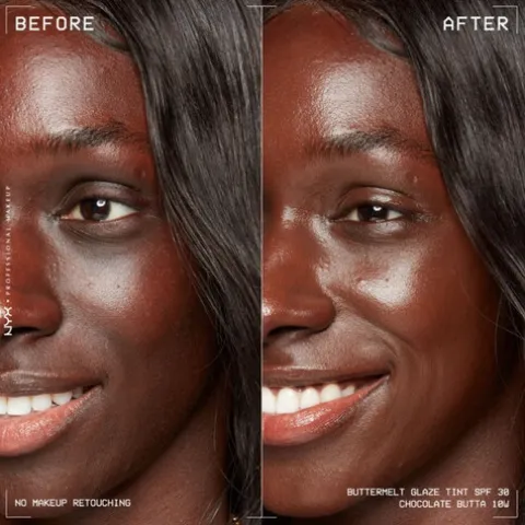 Nyx Pro Makeup Buttermelt Glaze Soft Glow Skin Tint Spf 30 - Chocolate