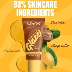 Nyx Pro Makeup Buttermelt Glaze Soft Glow Skin Tint Spf 30 - Toffee