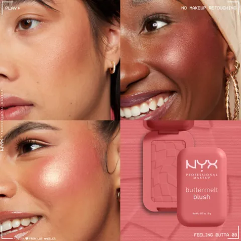 Nyx Pro Makeup Buttermelt Blush 09 Feeling Butta