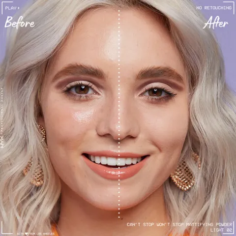 Nyx Pro Makeup Cant Stop Wont Stop Pó Matificante Light