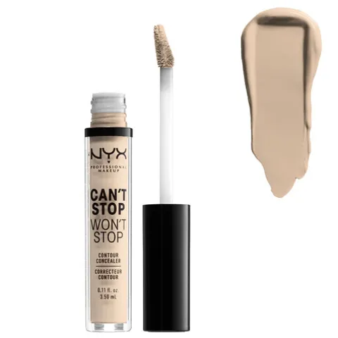Nyx Pro Makeup Corretor 24H Cant Stop Wont Stop - Fair