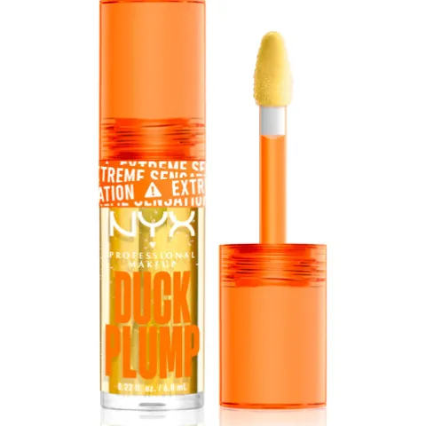 Nyx Pro Makeup Duck Plump Lip Gloss Brilho Volumizador 01 Clearly Spicy