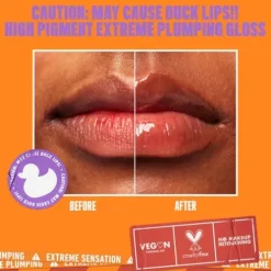 Nyx Pro Makeup Duck Plump Lip Gloss Brilho Volumizador 22 Flippin Slime