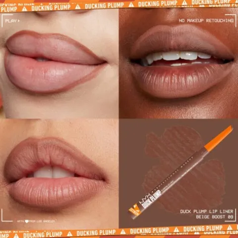 Nyx Pro Makeup Duck Plump Plumping Lip Liner Beige Boost