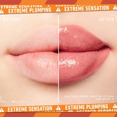 Nyx Pro Makeup Duck Plump Lip Gloss Brilho Volumizador 03 Nude Swings