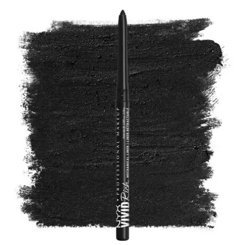Nyx Pro Makeup Eyeliner Vivid Rich Mechanical Liner 16 Always Onyx