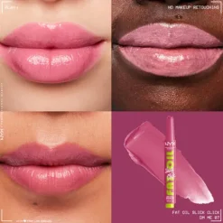 Nyx Pro Makeup Fat Oil Slick Click Bálsamo Labial 07 Lilac Pink