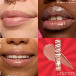 Nyx Pro Makeup Holyday 24 Butter Gloss Swirl 03 Sugar Cookie Swirl