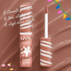 Nyx Pro Makeup Holyday 24 Butter Gloss Swirl 03 Sugar Cookie Swirl
