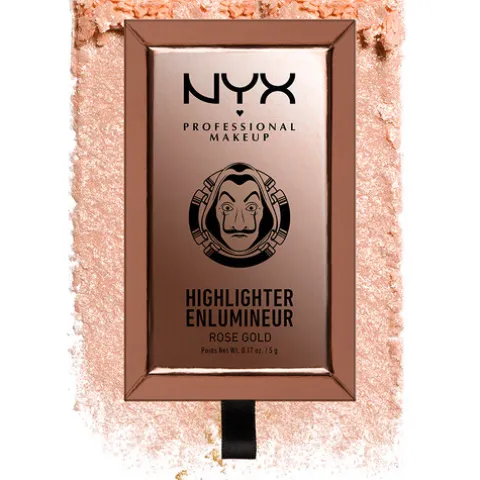 Nyx Pro Makeup La Casa De Papel - Iluminador Rose Gold