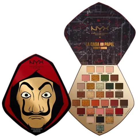 Nyx Pro Makeup La Casa De Papel - Paleta Sombras Mask