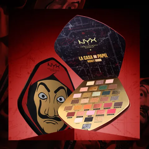 Nyx Pro Makeup La Casa De Papel - Paleta Sombras Mask