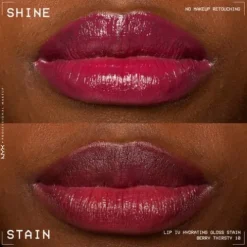 Nyx Pro Makeup Lip I.V. Hydrating Gloss Labial Hidratante - Berry Thirsty