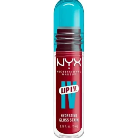 Nyx Pro Makeup Lip I.V. Hydrating Gloss Labial Hidratante - Red-Y Set Wet