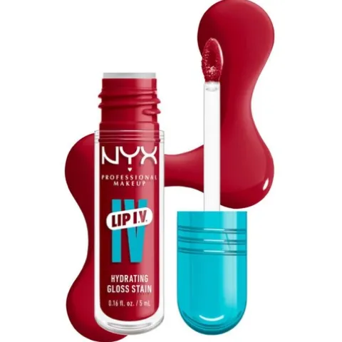 Nyx Pro Makeup Lip I.V. Hydrating Gloss Labial Hidratante - Red-Y Set Wet