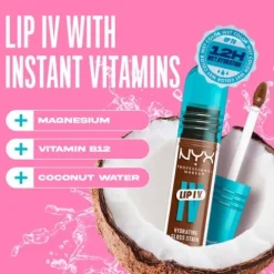 Nyx Pro Makeup Lip I.V. Hydrating Gloss Labial Hidratante - Splash N Spice