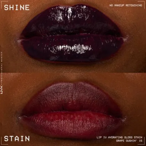 Nyx Pro Makeup Lip I.V. Hydrating Gloss Labial Hidratante - Grape Gushin