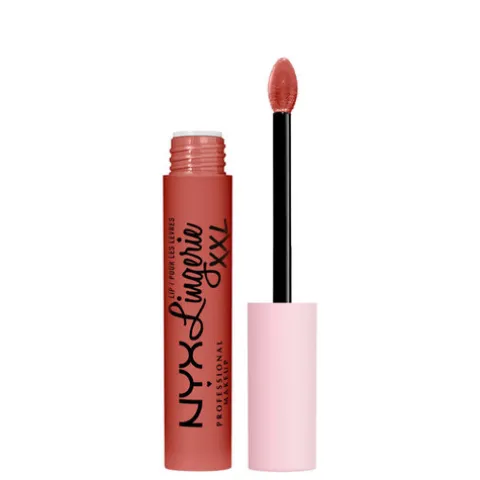Nyx Pro Makeup Lip Lingerie Xxl Batom Liquido Matte 06 Peach Flirt