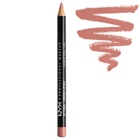 Nyx Pro Makeup Lápis De Lábios Slim - Nude Pink