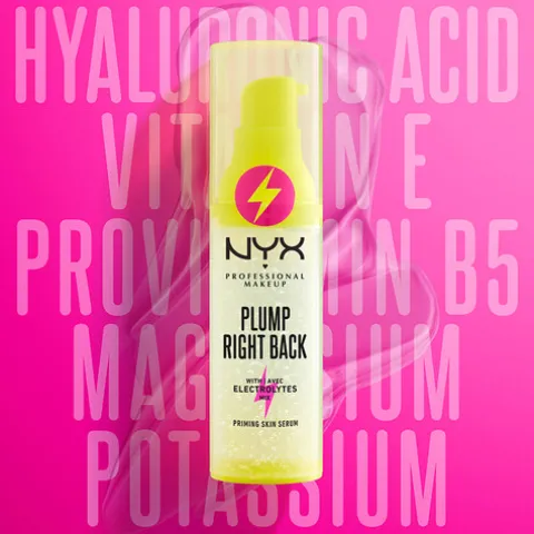 Nyx Pro Makeup Plump Right Back Primer Em Sérum
