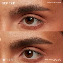 Nyx Pro Makeup Powder Louder Brow Lápis Sobrancelha 06 Ash Brown