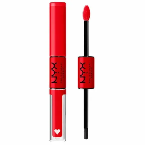 Nyx Pro Makeup Shine Loud High Pigment Rebel In Red