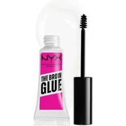 Nyx Pro Makeup The Brow Glue Gel Sobrancelha 01 Clear