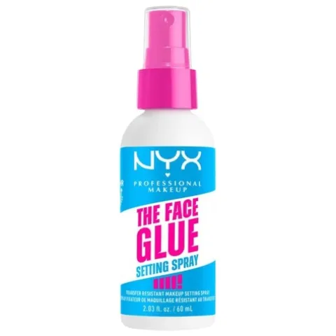 Nyx Pro Makeup The Face Glue Setting Spray Fixação De Maquilhagem