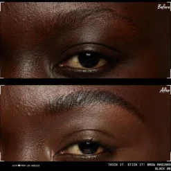 Nyx Pro Makeup Thick It Stick It Máscara De Sobrancelhas - Black