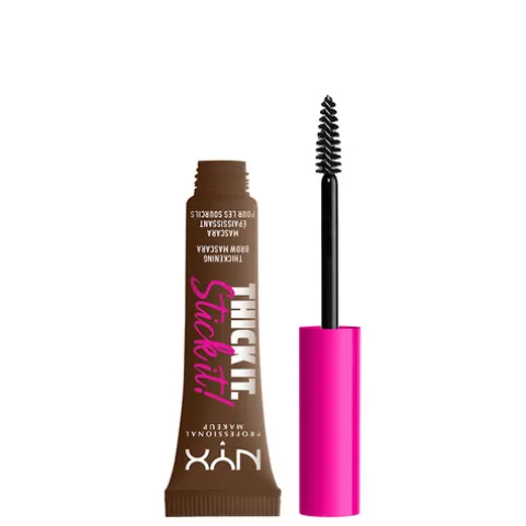 Nyx Pro Makeup Thick It Stick It Máscara De Sobrancelhas - Brunette