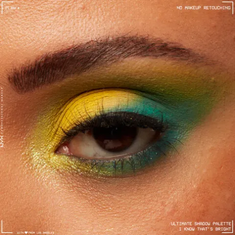 Nyx Pro Makeup Ultimate Shadow Paleta Sombras 16 I Know Thats Bright