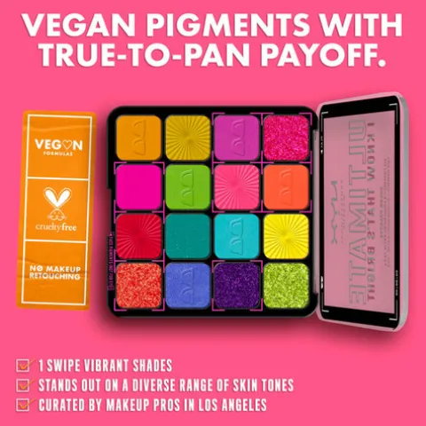 Nyx Pro Makeup Ultimate Shadow Paleta Sombras 16 I Know Thats Bright