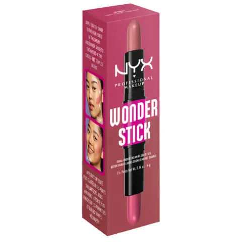 Nyx Pro Makeup Wonder Stick Blush Peach And Baby Pink