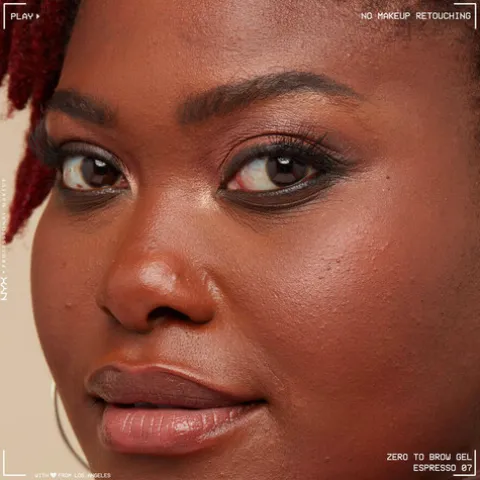 Nyx Pro Makeup Zero To Brow Gel Brow Gel Para Sobrancelha 07 Espresso