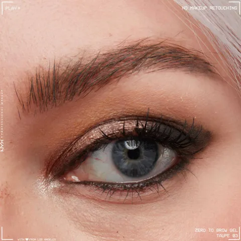 Nyx Pro Makeup Zero To Brow Gel Brow Gel Para Sobrancelha 03 Taupe