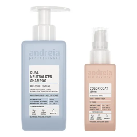 Pack Andreia Silver Dual Neutralizer Champô + Sérum Cabelo
