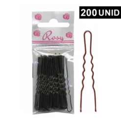 Pack Ganchos Cabelo Rosy 376 Castanhos