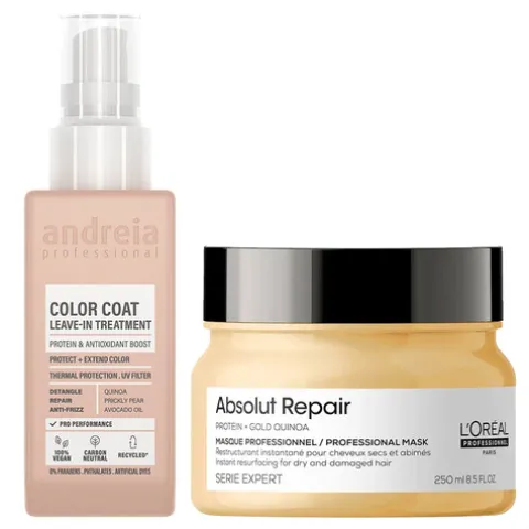 Pack Par Perfeito - Máscara Reparação Capilar + Tratamento Leave-In