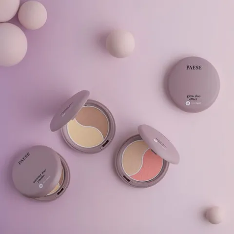 Paese Glow Duo Effect Pó Iluminador E Blush