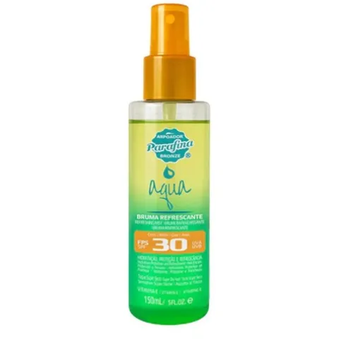 Parafina Bronze Bruma Refrescante Com Proteção Solar Fps30