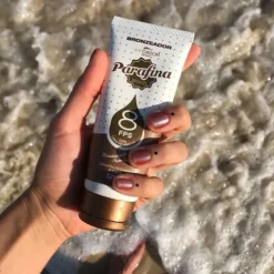Parafina Bronze Creme Bronzeador Fps8 Com Cera De Abelha