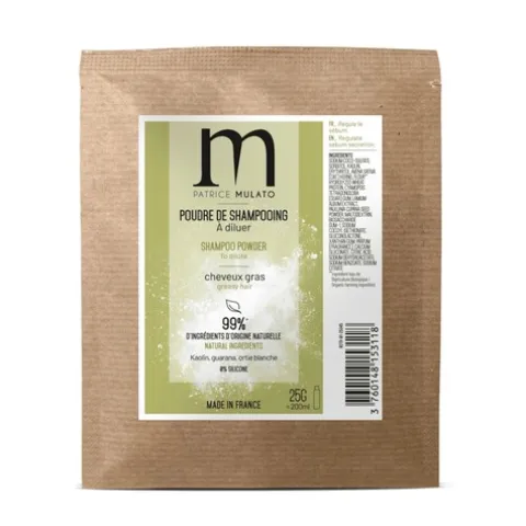 Patrice Mulato Shampoo Em Pó Para Cabelo Oleoso