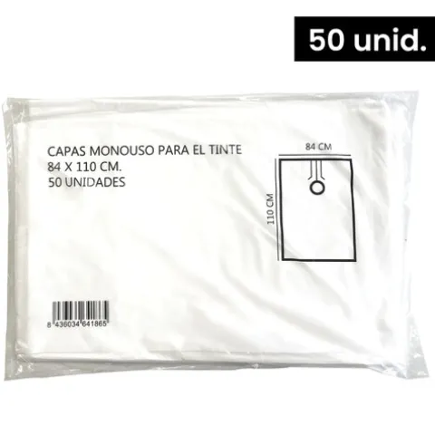 Penteador Descartável Transparente