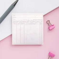 Pluri Bloco De Serviços Com Fichas Técnicas De Clientes