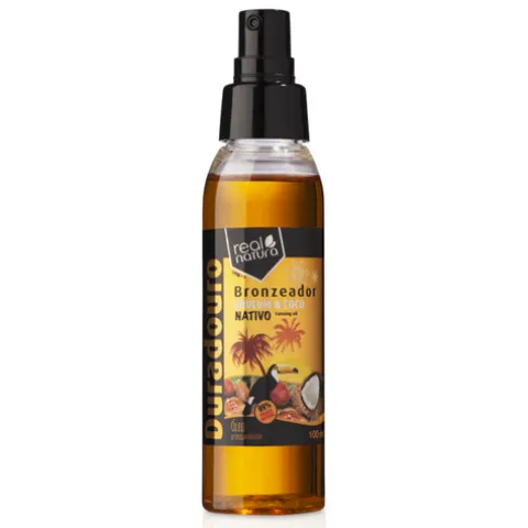 Real Natura Bronzeador Urucum E Coco