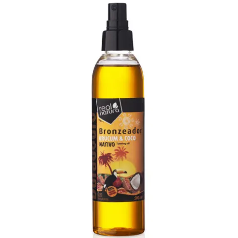 Real Natura Bronzeador Urucum E Coco