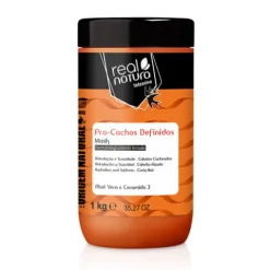 Real Natura Pro-Cachos Definidos Máscara Para Cabelo Cacheado